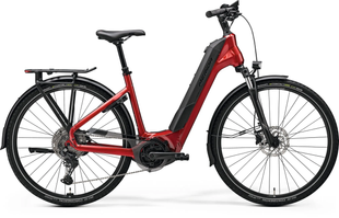 Merida Merida eFLOAT CITY 600 DARK STRAWBERRY/GREY M &ndash; kopen bij